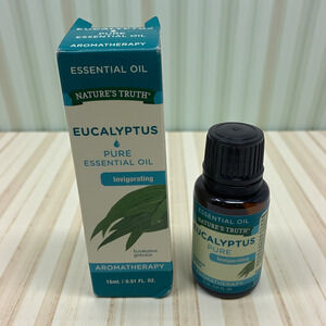 NEW Nature's Truth Eucalyptus Pure Essential Oil 15 mL Bottle Boxed